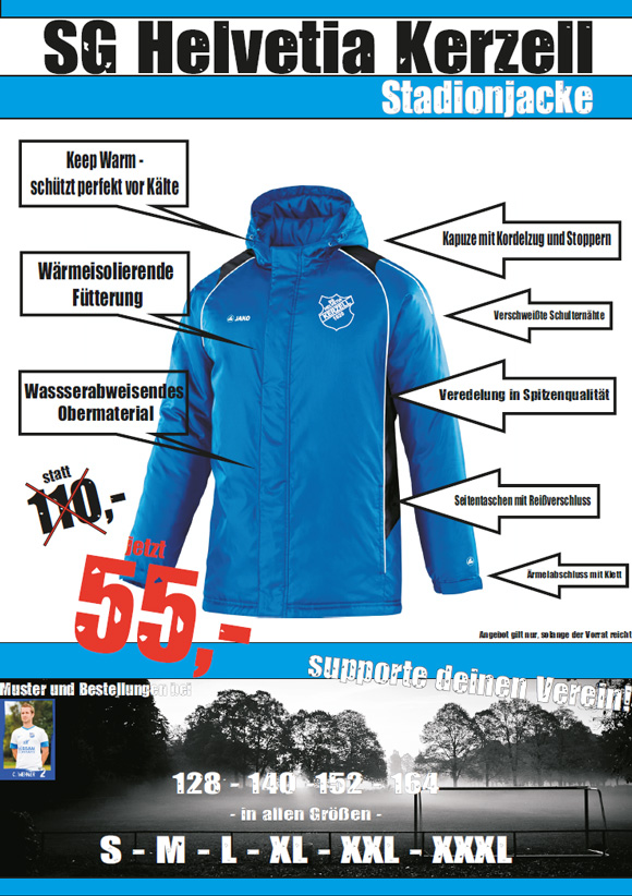 Stadionjacke SG Kerzell