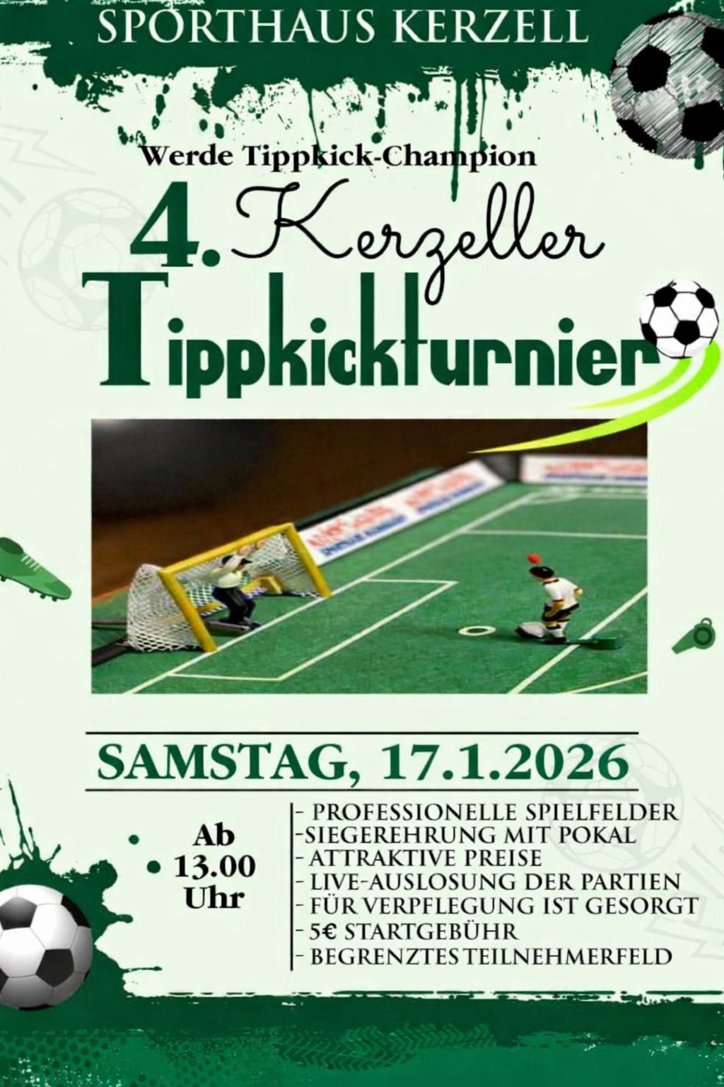 Tippkick Turnier 2026 in Kerzell